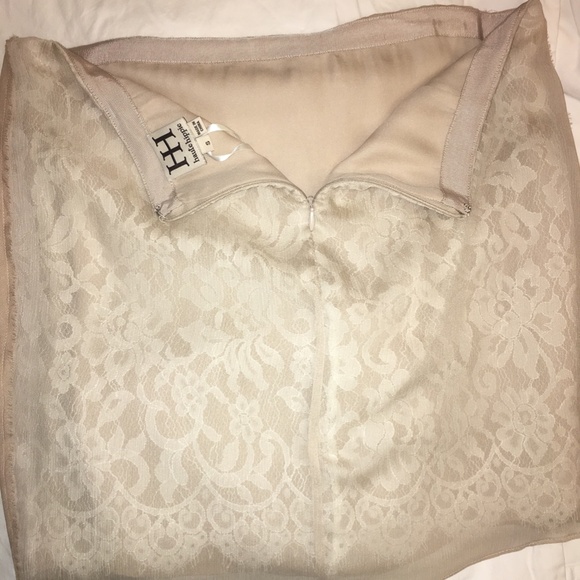HAUTE HIPPE  SILK SKIRT - SIZE SMALL - Picture 9 of 12